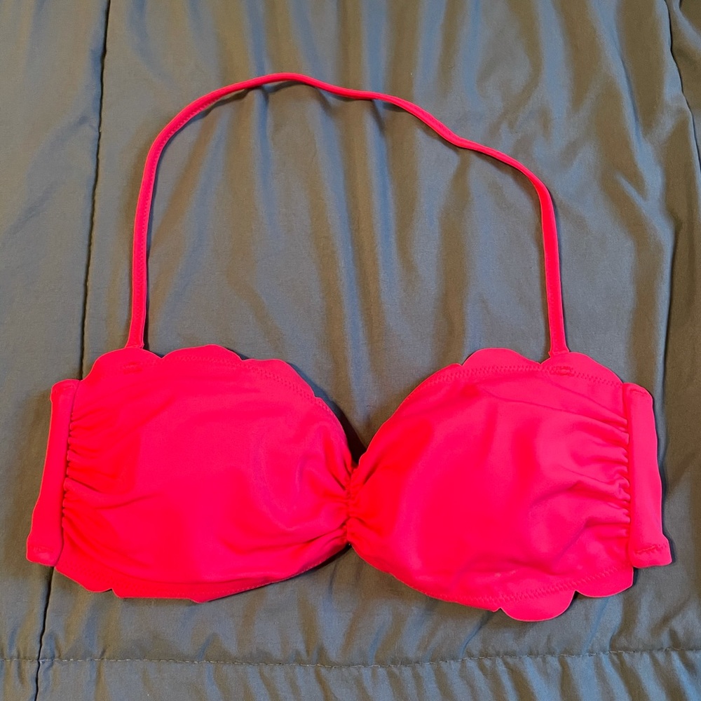 VS PINK Halter/ Bandeau Bikini Top